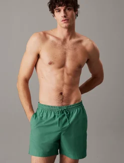 Calvin Klein Medium Badeshorts mit Tunnelzug - Logo Tape^Herren BademodeFrisch Eingetroffen