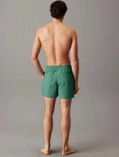 Calvin Klein Medium Badeshorts mit Tunnelzug - Logo Tape^Herren BademodeFrisch Eingetroffen