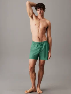 Calvin Klein Medium Badeshorts mit Tunnelzug - Logo Tape^Herren BademodeFrisch Eingetroffen