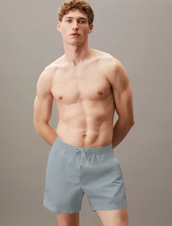 Calvin Klein Medium Badeshorts mit Tunnelzug - Logo Tape^Herren BademodeFrisch Eingetroffen