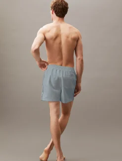 Calvin Klein Medium Badeshorts mit Tunnelzug - Logo Tape^Herren BademodeFrisch Eingetroffen
