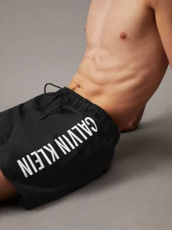 Calvin Klein Medium Badeshorts mit Tunnelzug - Intense Power^Herren BademodeFrisch Eingetroffen