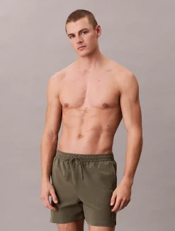 Calvin Klein Medium Badeshorts mit Tunnelzug - CK Tech^Herren BademodeFrisch Eingetroffen