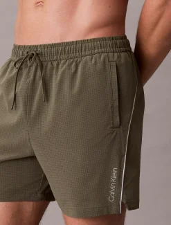 Calvin Klein Medium Badeshorts mit Tunnelzug - CK Tech^Herren BademodeFrisch Eingetroffen