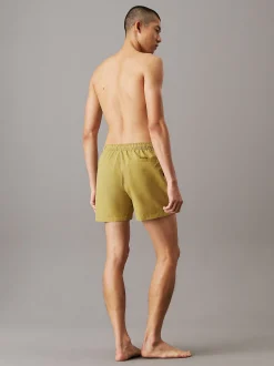 Calvin Klein Medium Badeshorts mit Tunnelzug - Logo Embroidery^Herren BademodeFrisch Eingetroffen