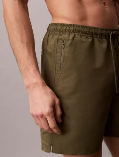 Calvin Klein Medium Badeshorts mit Tunnelzug – Intense Power^Herren BademodeFrisch Eingetroffen