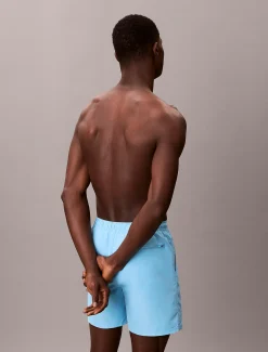 Calvin Klein Medium Badeshorts mit Tunnelzug – Intense Power^Herren BademodeFrisch Eingetroffen