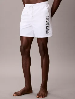 Calvin Klein Medium Badeshorts mit Tunnelzug – Intense Power^Herren BademodeFrisch Eingetroffen