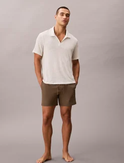 Calvin Klein Medium Badeshorts mit Tunnelzug - CK Tech^Herren BademodeFrisch Eingetroffen