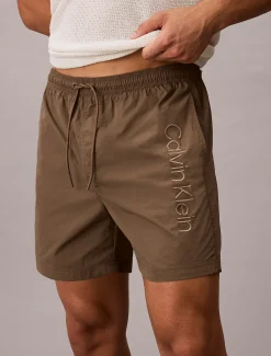 Calvin Klein Medium Badeshorts mit Tunnelzug - CK Tech^Herren BademodeFrisch Eingetroffen