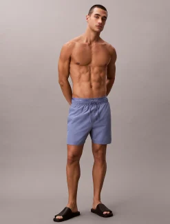 Calvin Klein Medium Badeshorts mit Tunnelzug – CK Essentials^Herren BademodeFrisch Eingetroffen