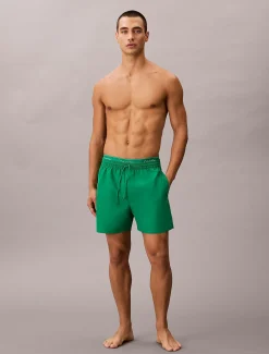 Calvin Klein Medium Badeshorts mit Tunnelzug – CK Essentials^Herren BademodeFrisch Eingetroffen