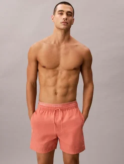Calvin Klein Medium Badeshorts mit Tunnelzug – CK Essentials^Herren BademodeFrisch Eingetroffen