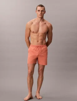 Calvin Klein Medium Badeshorts mit Tunnelzug - CK Tech^Herren BademodeFrisch Eingetroffen