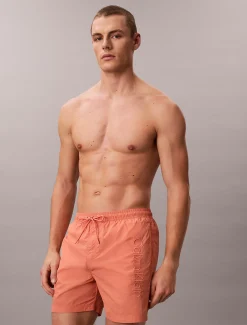 Calvin Klein Medium Badeshorts mit Tunnelzug - CK Tech^Herren BademodeFrisch Eingetroffen