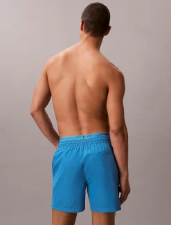 Calvin Klein Medium Badeshorts mit Tunnelzug – CK Essentials^Herren BademodeFrisch Eingetroffen