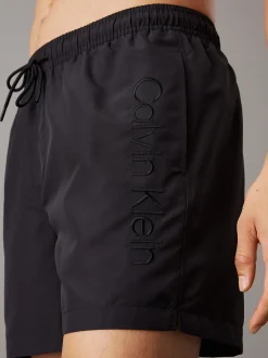 Calvin Klein Medium Badeshorts mit Tunnelzug - Logo Embroidery^Herren BademodeFrisch Eingetroffen
