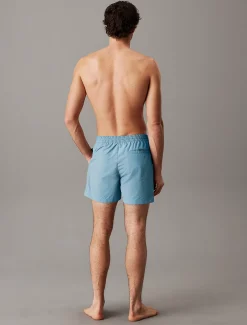 Calvin Klein Medium Badeshorts mit Tunnelzug - Logo Tape^Herren BademodeFrisch Eingetroffen