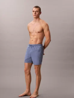 Calvin Klein Medium Badeshorts mit Tunnelzug - CK Tech^Herren BademodeFrisch Eingetroffen