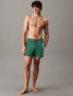 Calvin Klein Medium Badeshorts mit Tunnelzug - Intense Power^Herren BademodeFrisch Eingetroffen