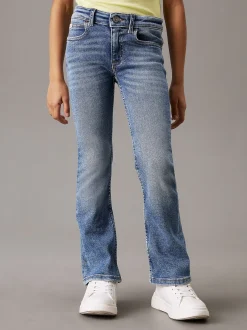 Calvin Klein Mid Rise Flared Jeans^Kinder Hosen & Shorts|Jeans