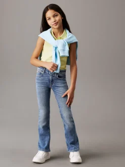 Calvin Klein Mid Rise Flared Jeans^Kinder Hosen & Shorts|Jeans