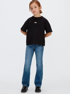 Calvin Klein Mid Rise Flared Jeans^Kinder Hosen & Shorts|Kleidung