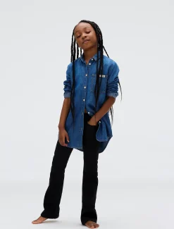 Calvin Klein Mid Rise Flared Jeans^Kinder Hosen & Shorts|Jeans