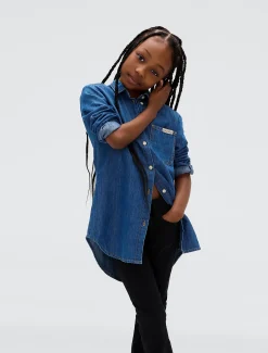 Calvin Klein Mid Rise Flared Jeans^Kinder Hosen & Shorts|Jeans