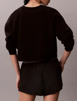 Calvin Klein Mid Rise Shorts aus weicher Baumwoll-Frottee-Mischung^Damen Hosen & Shorts|Hosen & Shorts