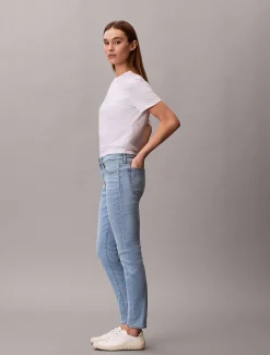 Calvin Klein Mid Rise Skinny Jeans^Damen High Rise Skinny|Mom Jeans
