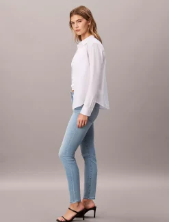 Calvin Klein Mid Rise Skinny Jeans^Damen High Rise Skinny|Mom Jeans