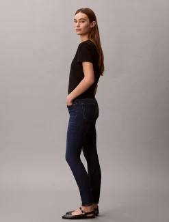 Calvin Klein Mid Rise Skinny Jeans^Damen High Rise Skinny|Mom Jeans