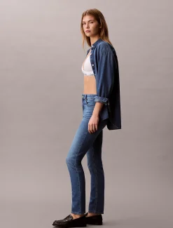 Calvin Klein Mid Rise Slim Jeans^Damen Passform-guide Für Denims|High Rise Skinny