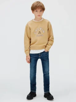 Calvin Klein Mid Rise Slim Jeans^Kinder Jeans|Kleidung