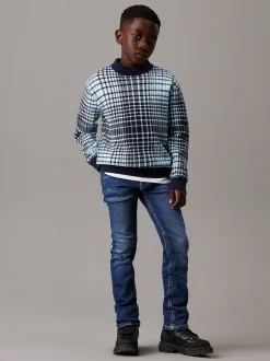 Calvin Klein Mid Rise Slim Jeans^Kinder Jeans|Kleidung