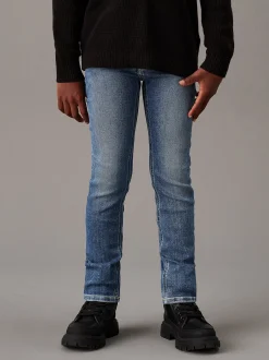 Calvin Klein Mid Rise Slim Jeans^Kinder Jeans|Kleidung