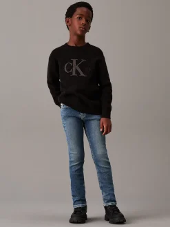Calvin Klein Mid Rise Slim Jeans^Kinder Jeans|Kleidung