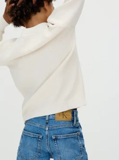 Calvin Klein Mid Rise Straight Jeans^Kinder Jeans|Kleidung