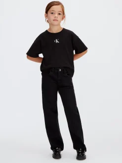 Calvin Klein Mid Rise Straight Jeans^Kinder Hosen & Shorts|Kleidung