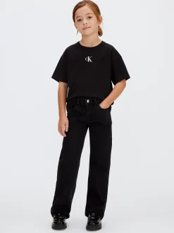Calvin Klein Mid Rise Straight Jeans^Kinder Hosen & Shorts|Kleidung