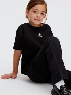 Calvin Klein Mid Rise Straight Jeans^Kinder Hosen & Shorts|Kleidung