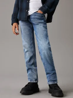 Calvin Klein Mid Rise Straight Jeans^Kinder Jeans|Kleidung