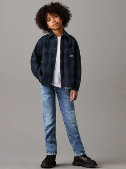 Calvin Klein Mid Rise Straight Jeans^Kinder Jeans|Kleidung