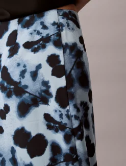 Calvin Klein Midirock mit Print aus Satin^Damen Kleider & Röcke
