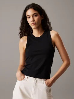 Calvin Klein Milano-Jersey-Tanktop^Damen T-shirts & Tops