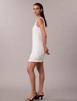 Calvin Klein Minikleid mit Pailletten^Damen Kleider & Röcke