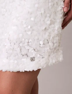 Calvin Klein Minikleid mit Pailletten^Damen Kleider & Röcke