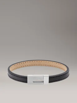 Calvin Klein Minimalistisches Lederarmband^Herren Uhren & Schmuck