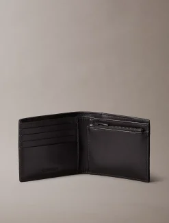 Calvin Klein Münz-Portemonnaie aus geprägtem Krokoleder^Herren Geldbörsen & Kartenetuis